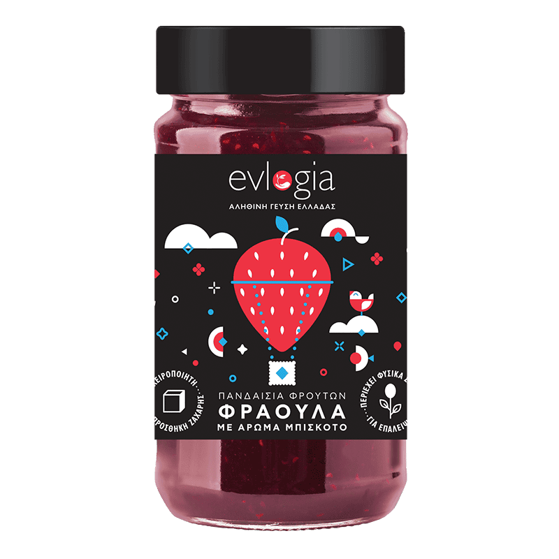Strawberry Jam with Oaon Biscuit flavour