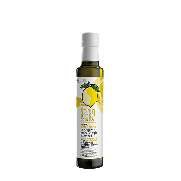 Organic Extra virgin olive oil with Lemon
