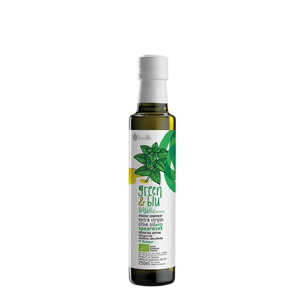 Organic Extra virgin olive oil with Spearmint