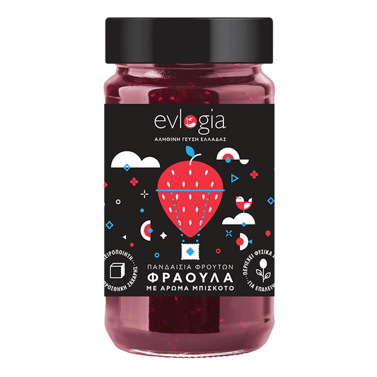 Strawberry Jam with Oaon Biscuit flavour