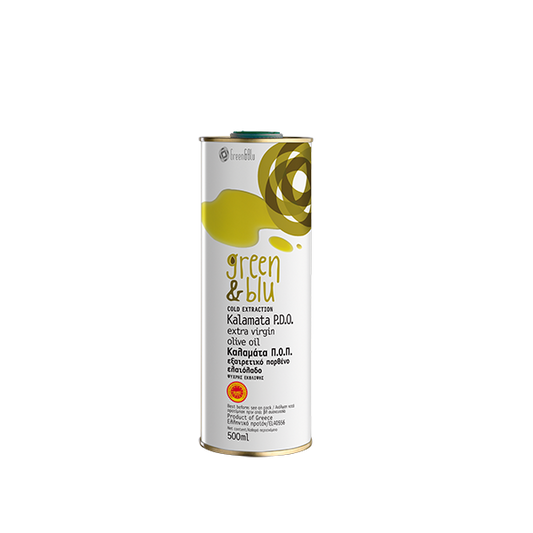 Green & Blu Kalamata P.D.O. EVOO Tin