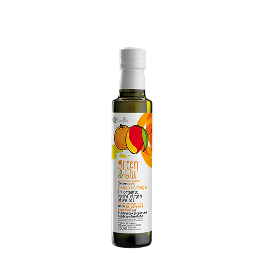 Organic Extra virgin olive oil with Mango & Orange
