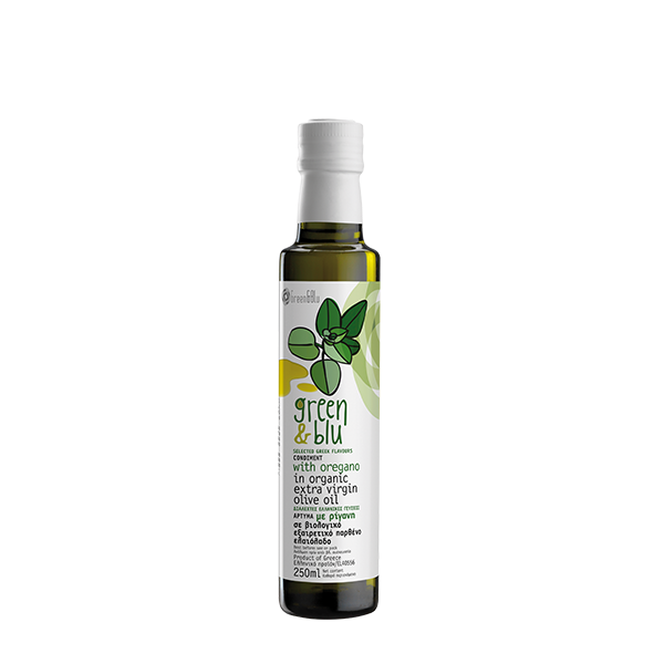 Organic Extra virgin olive oil with Oregano