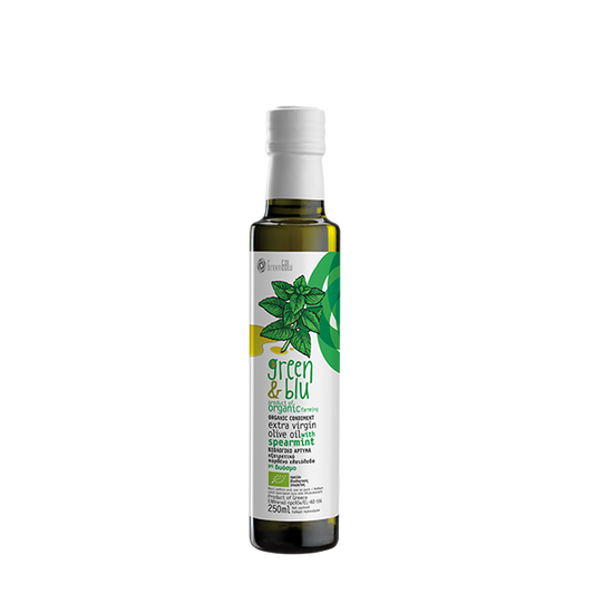 Organic Extra virgin olive oil with Spearmint