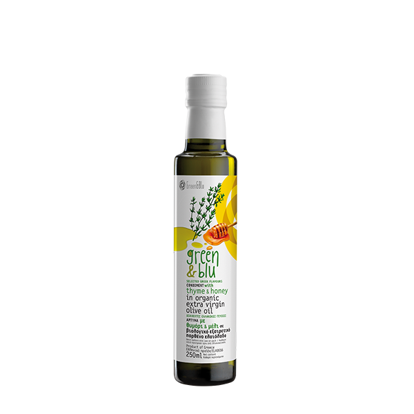 Organic Extra virgin olive oil with Thyme & Honey